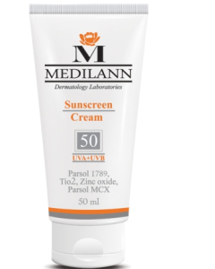 کرم ضد آفتاب مدیلن spf50