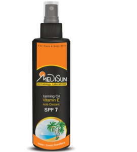 روغن آفتاب مدیسان SPF7